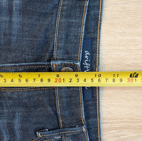 Driftwood Jeans Women's 32 Dark Blue Embroidered - Picture 7 of 10